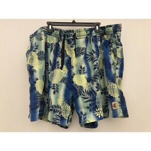 Tommy Bahama swim trunks  pineapple design Men's Shorts size XXL